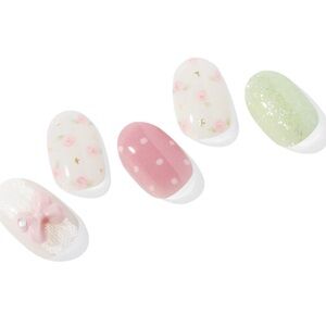 Ohora Semi-Cured Gel Nail Strips N Bloom Bonbon NEVER OPENED
